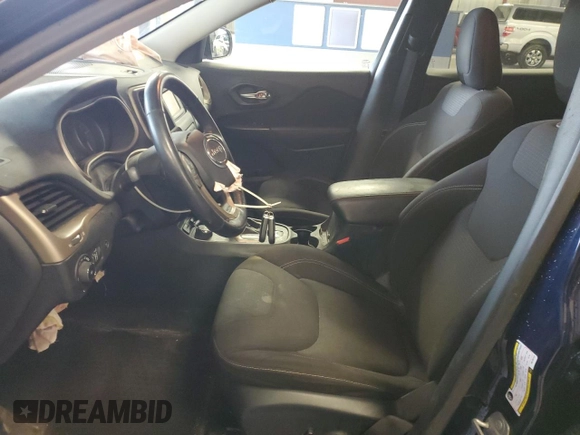 2016 Jeep Cherokee Latitude with VIN 1C4PJMCB5GW132727, listed as a Copart auction lot 51694955 with 99,167 mi miles and Salvage Title. Bid and sale history available at carsss.com. Image 7.