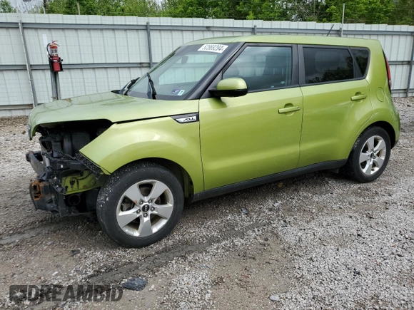2018 Kia Soul with VIN KNDJN2A26J7901514, listed as a Copart auction lot 52569294 with 50,476 mi miles and Salvage Title. Bid and sale history available at DreamBid. Image 1.