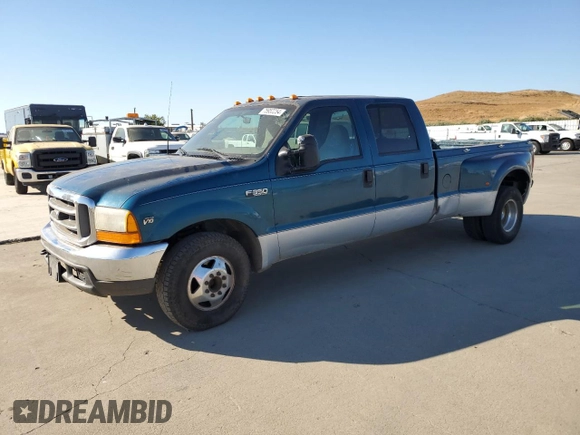 2000 Ford F-350 with VIN 1FTWW32S9YED99031, listed as a Copart auction lot 75952254 with 220,673 mi miles and Salvage title. Bid and sale history available at DreamBid. Image 1.