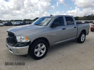 2021 Ram 1500 Tradesman z VIN 3C6RR6KT6MG714120, wystawiony jako Copart lot #69382794 z przebiegiem 66 219 mil mil oraz Szkoda całkowita • Salvage title. Historia ofert i sprzedaży dostępna na DreamBid. Obrazek 1.