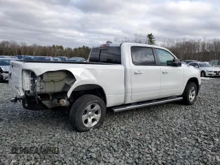 2022 Ram 1500 Big Horn with VIN 1C6SRFMT3NN443041, listed as a Copart auction lot 87381464 with 38,208 mi miles and Salvage title. Bid and sale history available at DreamBid. Image 3.