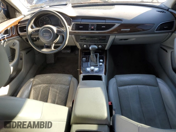 2015 Audi A6 3.0T Prestige with VIN WAUHGAFC0FN038956, listed as a Copart auction lot 49525755 with 135,972 mi miles and Salvage Title. Bid and sale history available at carsss.com. Image 8.