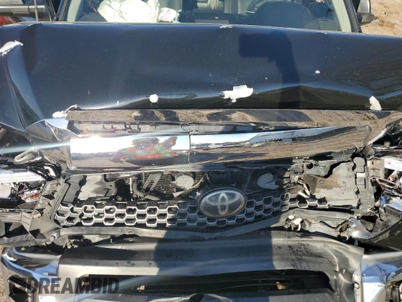 2018 Toyota Tundra 2WD SR5 with VIN 5TFEY5F11JX230683, listed as a Copart auction lot 83680994 with 142,784 mi miles and Salvage Title. Bid and sale history available at carsss.com. Image 12.