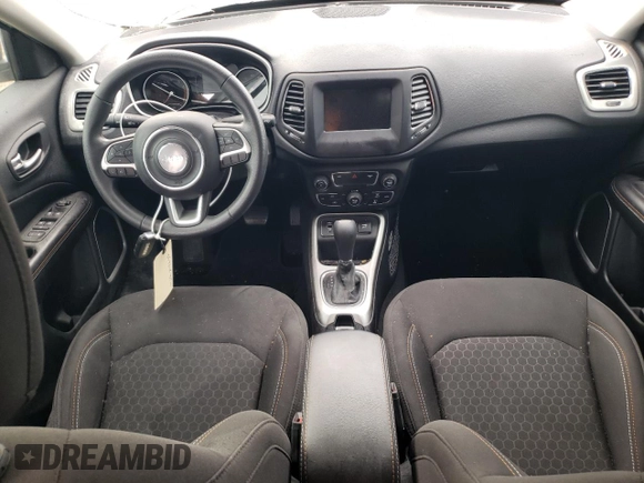 2019 Jeep Compass Sport with VIN 3C4NJCAB5KT699958, listed as a Copart auction lot 47625335 with Not provided miles and Non repairable. Bid and sale history available at DreamBid. Image 8.