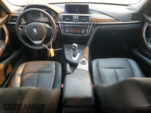 2013 BMW 3 Series 328i with VIN WBA3C1G51DNR46397, listed as a Copart auction lot 87870915 with 108,012 mi miles and Salvage Title. Bid and sale history available at carsss.com. Image 8.