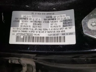 2012 Mazda CX-9 Sport with VIN JM3TB3BA6C0352283, listed as a Copart auction lot 49445745 with 105,991 mi miles and Non Repairable. Bid and sale history available at carsss.com. Image 15.