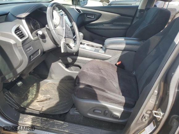 2018 Nissan Murano SV with VIN 5N1AZ2MG6JN136503, listed as a Copart auction lot 42381715 with 68,597 mi miles and Salvage Title. Bid and sale history available at carsss.com. Image 7.