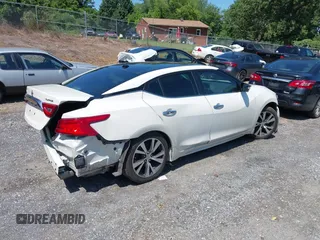 2017 Nissan Maxima S with VIN 1N4AA6AP9HC448611, listed as a IAAI auction lot 42553991 with 155,803 mi miles and . Bid and sale history available at DreamBid. Image 4.
