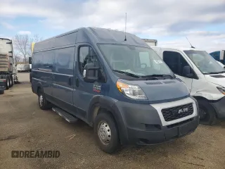 2020 Ram ProMaster Cargo with VIN 3C6URVJG2LE125035, listed as a Copart auction lot 85743824 with 49,343 mi miles and Clean Title. Bid and sale history available at carsss.com. Image 4.