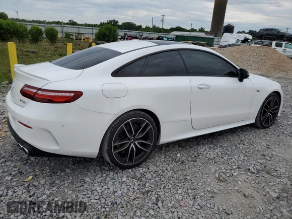 2019 Mercedes-Benz E-Class AMG E 53 with VIN WDD1J6BB7KF091633, listed as a Copart auction lot 56676094 with 63,660 mi miles and Salvage Title. Bid and sale history available at carsss.com. Image 3.
