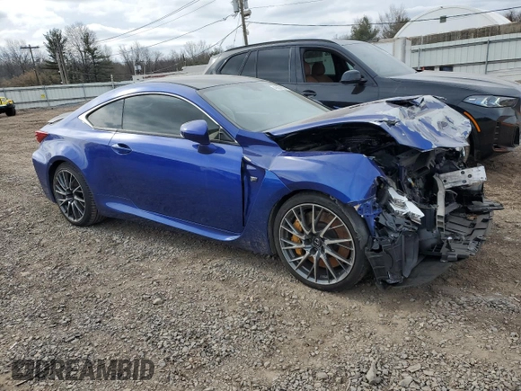 2015 Lexus RC F F z VIN JTHHP5BCXF5002500, wystawiony jako Copart lot #45632835 z przebiegiem 100 785 mil mil oraz Szkoda całkowita • Salvage title. Historia ofert i sprzedaży dostępna na DreamBid. Obrazek 4.