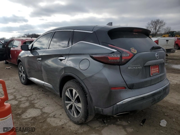 2019 Nissan Murano S with VIN 5N1AZ2MJ4KN140238, listed as a Copart auction lot 85583344 with 108,192 mi miles and Salvage Title. Bid and sale history available at carsss.com. Image 2.