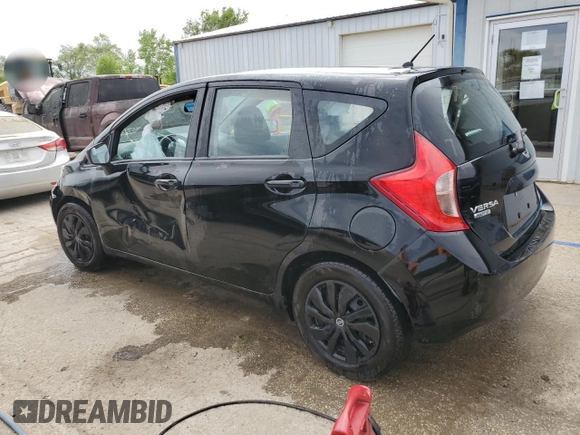 2015 Nissan Note S with VIN 3N1CE2CP6FL394704, listed as a Copart auction lot 58329515 with 88,414 mi miles and Salvage title. Bid and sale history available at DreamBid. Image 2.