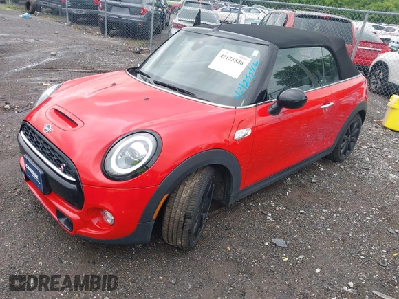 2019 MINI Convertible Cooper S с VIN WMWWG9C51K3E39565, выставлен на аукционе IAAI как лот 42125546 с пробегом 58 634 миль миль и . История ставок и продаж доступна на DreamBid. Изображение 2.