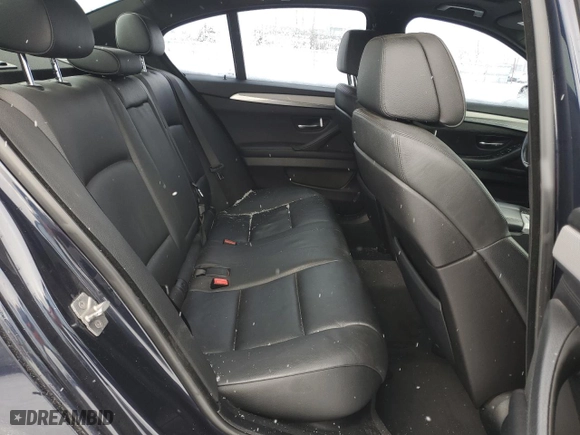 2012 BMW 5 Series 535i xDrive with VIN WBAFU7C5XCDU61134, listed as a Copart auction lot 43600675 with 103,347 mi miles and Salvage Title. Bid and sale history available at carsss.com. Image 10.