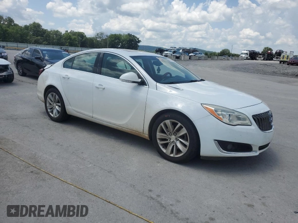 2015 Buick Regal с VIN 2G4GV5EK9F9128402, выставлен на аукционе Copart как лот 65521615 с пробегом 201 607 миль миль и Списание • Salvage title. История ставок и продаж доступна на DreamBid. Изображение 4.