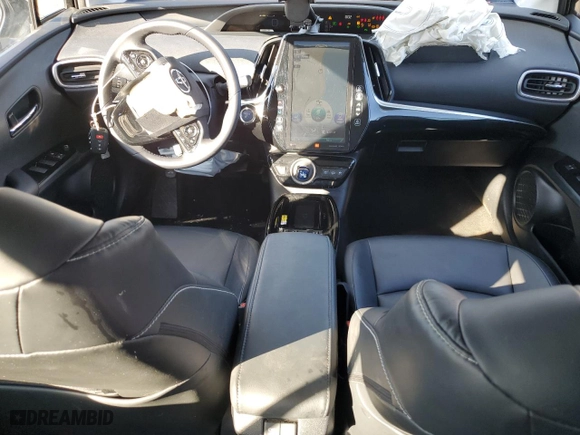 2022 Toyota Prius Prime LE with VIN JTDKAMFP2N3227570, listed as a Copart auction lot 46143545 with NaN miles and Salvage Title. Bid and sale history available at carsss.com. Image 8.