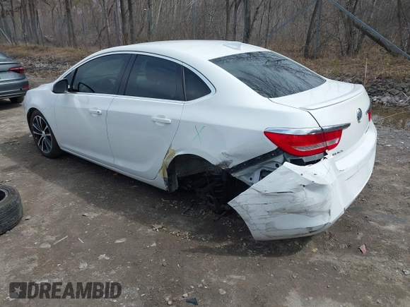 2017 Buick Verano Sport Touring with VIN 1G4PR5SK6H4117842, listed as a IAAI auction lot 41893337 with 107,299 mi miles. Bid and sale history available at carsss.com. Image 3.