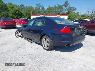2004 Acura TL with VIN 19UUA66254A034396, listed as a IAAI auction lot 41989443 with 217,295 mi miles. Bid and sale history available at carsss.com. Image 3.