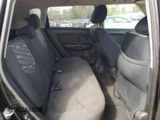 2011 Kia Soul + with VIN KNDJT2A22B7345581, listed as a Copart auction lot 47206035 with 0 mi miles and Salvage Title. Bid and sale history available at carsss.com. Image 10.