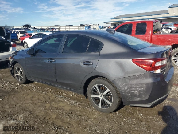 2020 Subaru Impreza Premium with VIN 4S3GKAD66L3611697, listed as a Copart auction lot 88442635 with 58,033 mi miles and Salvage Title. Bid and sale history available at carsss.com. Image 2.