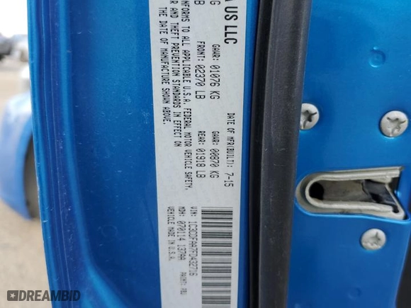 2015 Dodge Dart SE with VIN 1C3CDFAA7FD432716, listed as a Copart auction lot 52186765 with 107,348 mi miles and Salvage Title. Bid and sale history available at carsss.com. Image 12.