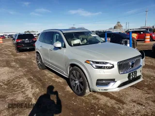 2021 Volvo XC90 Inscription with VIN YV4A22PL5M1708753, listed as a Copart auction lot 80715284 with 15,191 mi miles and Salvage Title. Bid and sale history available at carsss.com. Image 12.