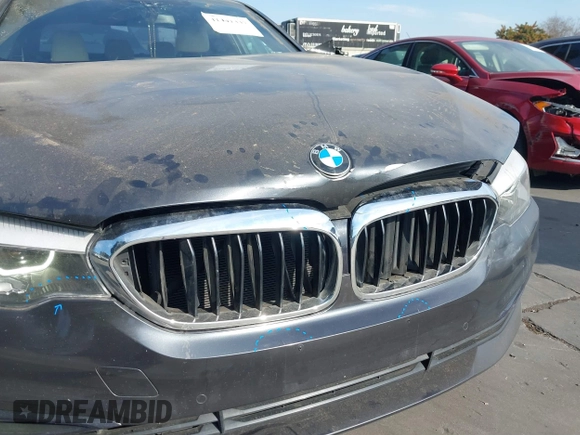 2017 BMW 5 Series 530i with VIN WBAJA5C34HG896047, listed as a IAAI auction lot 41441337 with 83,213 mi miles and . Bid and sale history available at carsss.com. Image 6.
