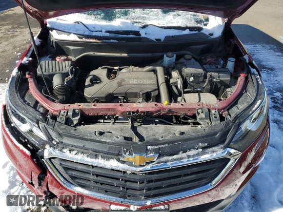 2018 Chevrolet Equinox LT with VIN 2GNAXSEVXJ6145661, listed as a Copart auction lot 45454325 with 92,268 mi miles and Salvage Title. Bid and sale history available at DreamBid. Image 13.
