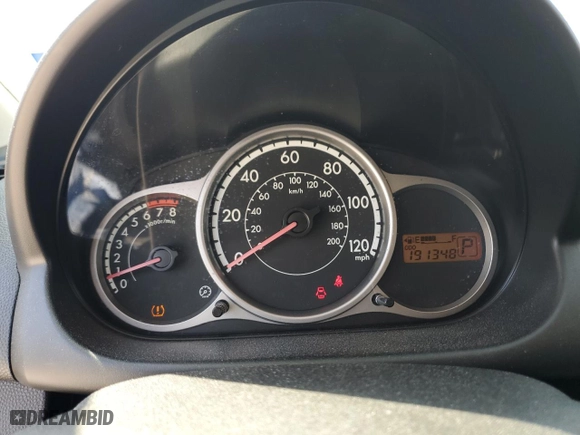 2012 Mazda Mazda2 Sport with VIN JM1DE1KYXC0151217, listed as a Copart auction lot 73162184 with 191,348 mi miles and Salvage Title. Bid and sale history available at carsss.com. Image 9.