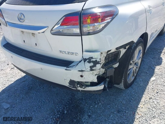 2013 Lexus RX 350 with VIN 2T2ZK1BA6DC105758, listed as a IAAI auction lot 41787251 with 161,691 mi miles. Bid and sale history available at carsss.com. Image 6.