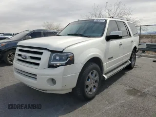 2007 Ford Expedition Limited with VIN 1FMFU19577LA87600, listed as a Copart auction lot 49818775 with 191,845 mi miles and Salvage Title. Bid and sale history available at carsss.com. Image 1.