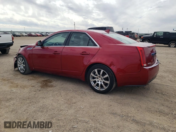 2009 Cadillac CTS RWD w/1SB with VIN 1G6DV57V690155220, listed as a Copart auction lot 47173215 with 131,738 mi miles and Salvage Title. Bid and sale history available at carsss.com. Image 2.