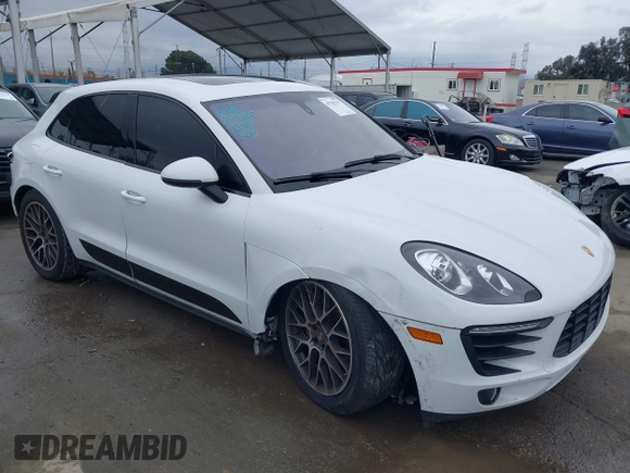 2016 Porsche Macan S with VIN WP1AB2A52GLB51109, listed as a IAAI auction lot 41782517 with 96,218 mi miles and . Bid and sale history available at DreamBid. Image 1.