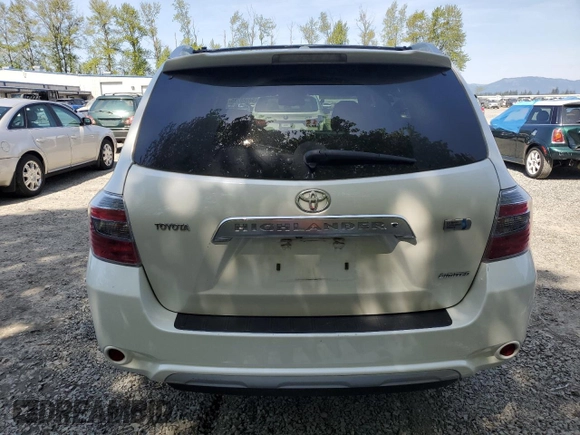 2009 Toyota Highlander Limited with VIN JTEEW44A592036150, listed as a Copart auction lot 54588385 with 171,786 mi miles and Salvage title. Bid and sale history available at DreamBid. Image 6.