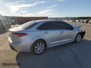 2023 Toyota Corolla LE with VIN 5YFB4MDE9PP026235, listed as a Copart auction lot 82431974 with 15,877 mi miles and Salvage Title. Bid and sale history available at carsss.com. Image 3.