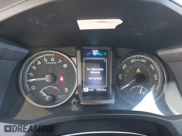 2023 Toyota Tacoma SR5 z VIN 3TMDZ5BN6PM153633, wystawiony jako IAAI lot #42353187 z przebiegiem 50 020 mil mil oraz . Historia ofert i sprzedaży dostępna na DreamBid. Obrazek 7.
