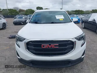 2021 GMC Terrain SLE with VIN 3GKALMEV3ML360383, listed as a IAAI auction lot 41956162 with 27,074 mi miles and . Bid and sale history available at carsss.com. Image 6.