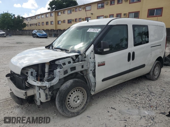 2016 Ram ProMaster City Cargo Tradesman с VIN ZFBERFAT9G6B18598, выставлен на аукционе Copart как лот 61778125 с пробегом Не указан миль и На запчасти • Non repairable. История ставок и продаж доступна на DreamBid. Изображение 1.