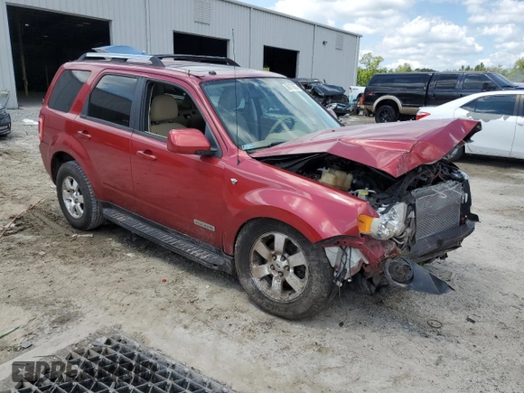 2008 Ford Escape Limited with VIN 1FMCU04178KB99449, listed as a Copart auction lot 56977605 with 113,371 mi miles and Salvage title. Bid and sale history available at DreamBid. Image 4.