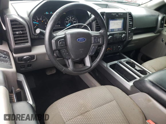 2019 Ford F-150 XL with VIN 1FTEW1CP1KFA91895, listed as a Copart auction lot 47678635 with 130,978 mi miles and Salvage Title. Bid and sale history available at carsss.com. Image 8.