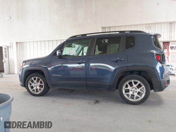 2020 Jeep Renegade Latitude with VIN ZACNJABB0LPL65586, listed as a IAAI auction lot 42347921 with 54,853 mi miles and . Bid and sale history available at DreamBid. Image 14.