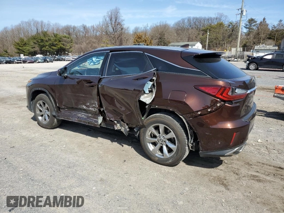 2018 Lexus RX with VIN JTJBZMCA0J2036042, listed as a Copart auction lot 44004593 with 33,066 mi miles. Bid and sale history available at carsss.com. Image 2.
