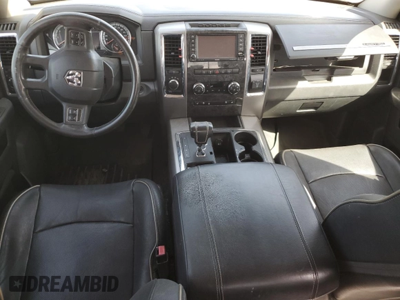 2012 Ram 1500 Laramie Longhorn with VIN 1C6RD7PT1CS329388, listed as a Copart auction lot 46707665 with 121,874 mi miles and Salvage title. Bid and sale history available at DreamBid. Image 8.
