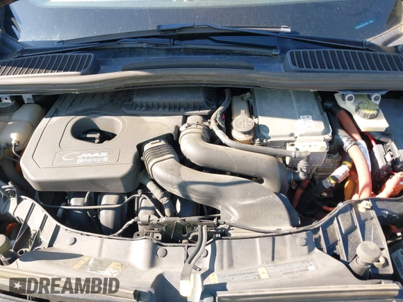 2013 Ford C-Max Energi SEL with VIN 1FADP5CU2DL510935, listed as a IAAI auction lot 42142613 with 162,788 mi miles. Bid and sale history available at carsss.com. Image 10.