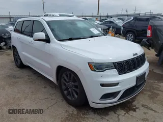 2018 Jeep Grand Cherokee Overland z VIN 1C4RJFCT0JC250223, wystawiony jako IAAI lot #42265000 z przebiegiem 132 931 mil mil oraz . Historia ofert i sprzedaży dostępna na DreamBid. Obrazek 1.
