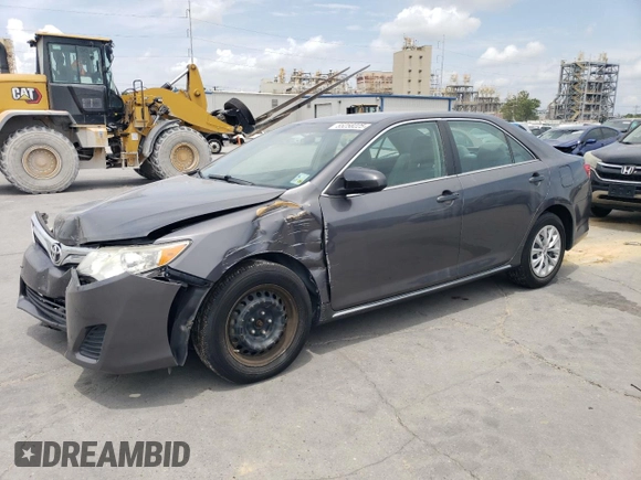 2014 Toyota Camry L with VIN 4T1BF1FK4EU360180, listed as a Copart auction lot 55258225 with 89,687 mi miles and Salvage Title. Bid and sale history available at DreamBid. Image 1.