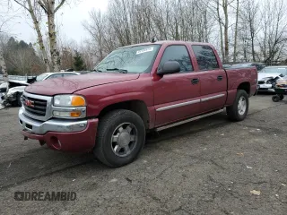 2006 GMC Sierra 1500 SLT with VIN 2GTEK13T861159258, listed as a Copart auction lot 89106975 with 116,562 mi miles and Salvage Title. Bid and sale history available at carsss.com. Image 1.