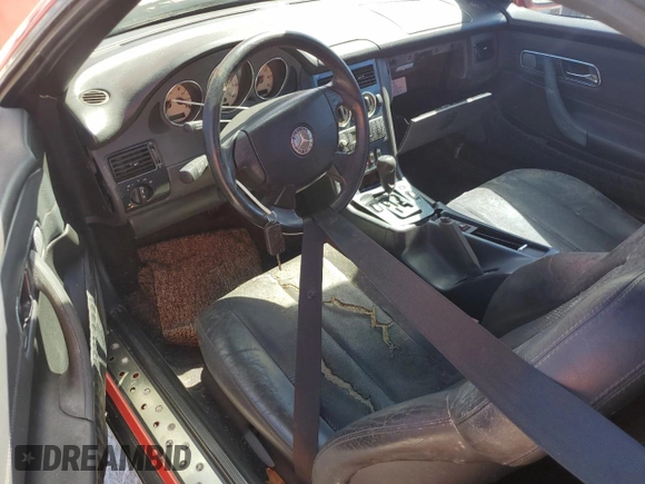 2000 Mercedes-Benz SLK 230 Kompressor with VIN WDBKK47F0YF152761, listed as a Copart auction lot 77760544 with Not provided miles and Non repairable. Bid and sale history available at DreamBid. Image 8.