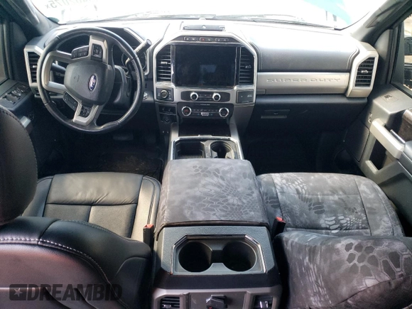 2022 Ford F-350 XL with VIN 1FT8W3BT8NEC84191, listed as a Copart auction lot 49402075 with Not Provided miles and Salvage Title. Bid and sale history available at DreamBid. Image 8.
